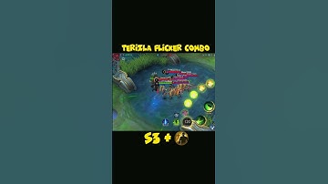 Terizla flicker combo ||mobile legends||#mobilelegendsshorts #mobilelegends #shorts