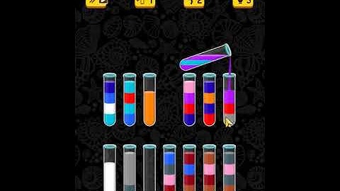 Color Water Sort 3D level 259 | Mobile Games