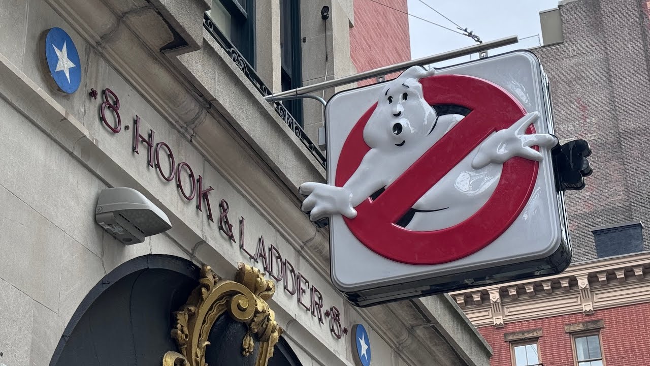 Live from the Ghostbusters Firehouse!