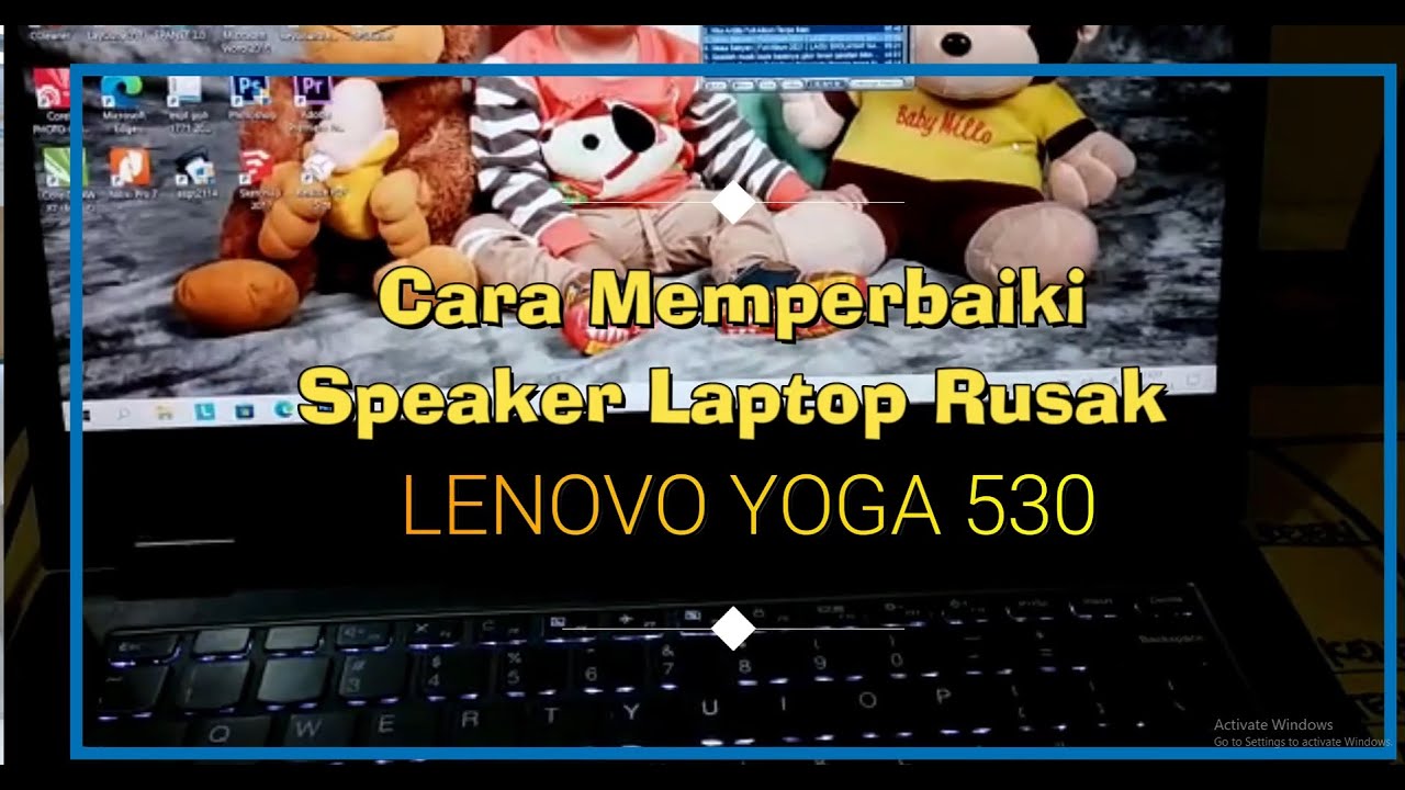 Cara Memperbaiki Speaker Laptop Rusak KRESEK PECAH // LENOVO YOGA