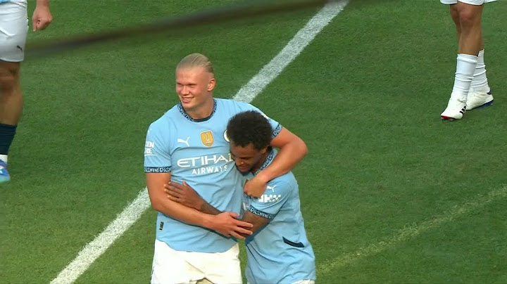 Erling Haaland opens up scoring for Manchester City vs. AC Milan at Yankee Stadium | ESPN FC