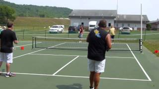 Pickleball Rocks 5.0 Summer Shootout - Lawler & Tollenaar vs Stinnet & Oswald. June 6-7 2015.