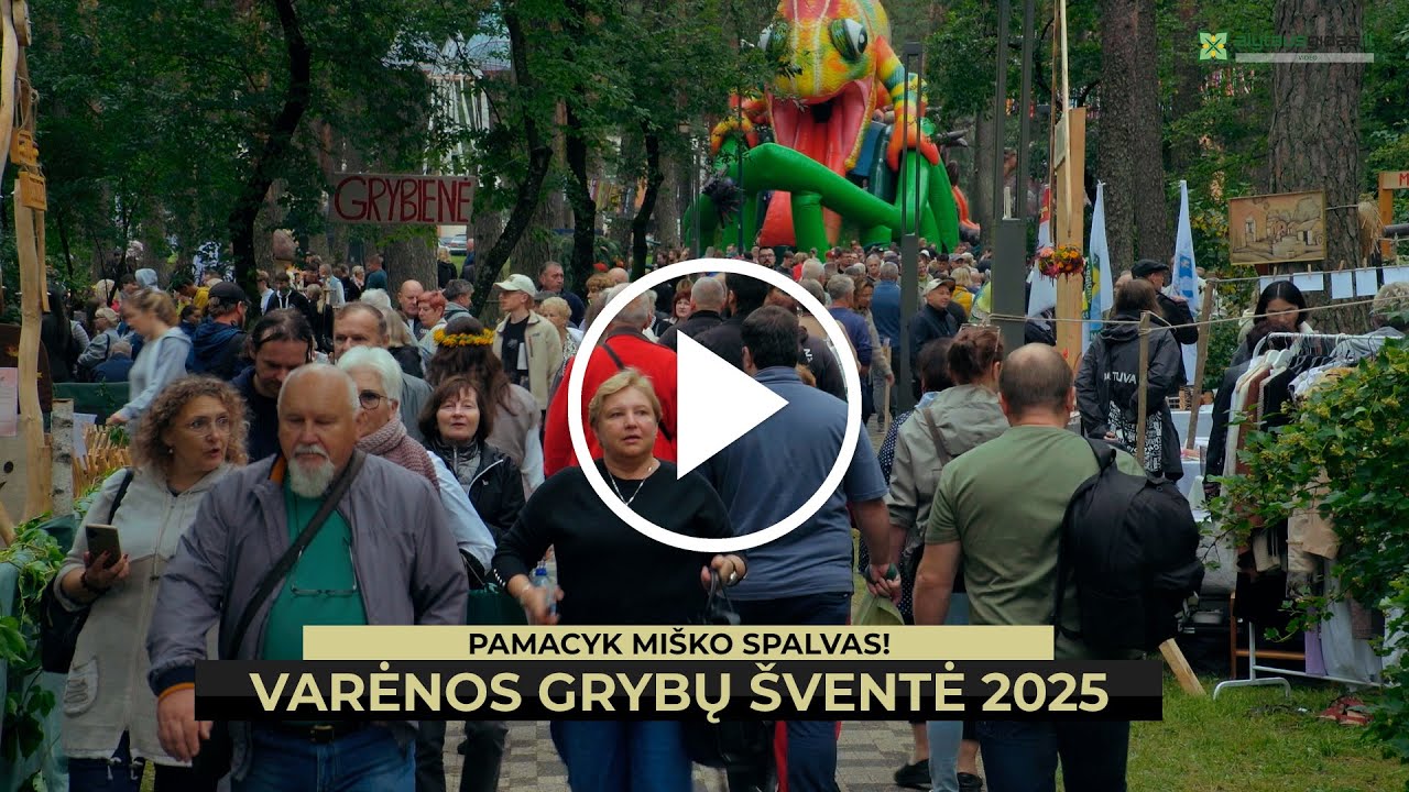 Varėnoje - tradicinė Grybų šventė (2025m.)