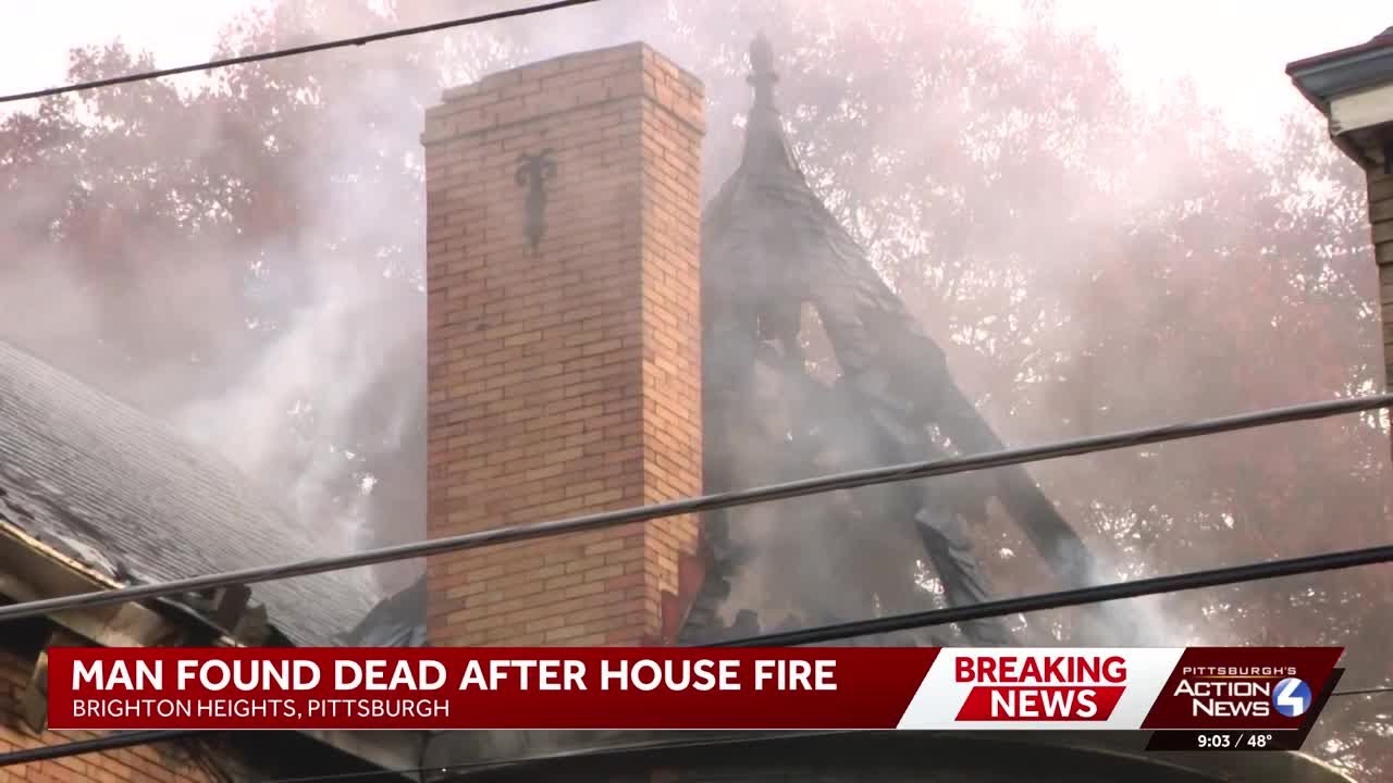 Man dead following early-morning fire in Brighton Heights - YouTube