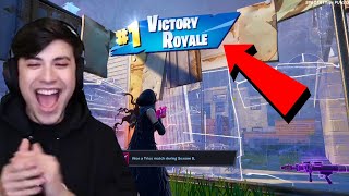 GeorgeNotFound WINS His First Game Of Fortnite! (ft. Quackity, Punz & Callahan)