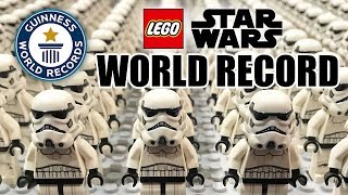 Over 36,000 Lego Star Wars Minifigures Emble For The Guinness World Record