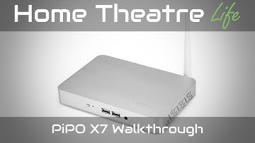 PiPO X7 Windows Test/Walkthrough
