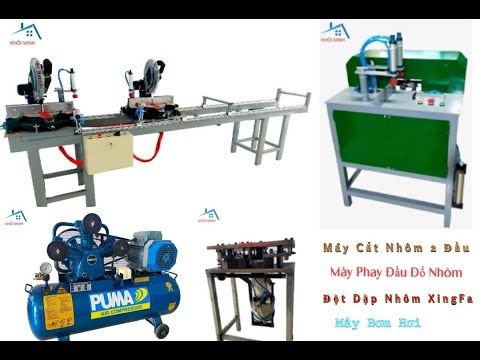 Video Thao tác và chỉnh sửa máy cắt nhôm 2 đầu Dekton 305 - youtube
