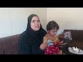 الطفلة مسك من غزة تكافح آثار الحروق التي أصيبت بها جراء العدوان الإسرائيلي وتنتظر علاجاً في الخارج