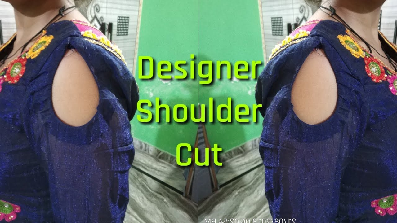 latest shoulder cut neck design - shoulder cut sleeves design 2017 __  B@loch - video Dailymotion