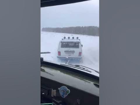 УАЗик Буханка тянет Ниву - YouTube
