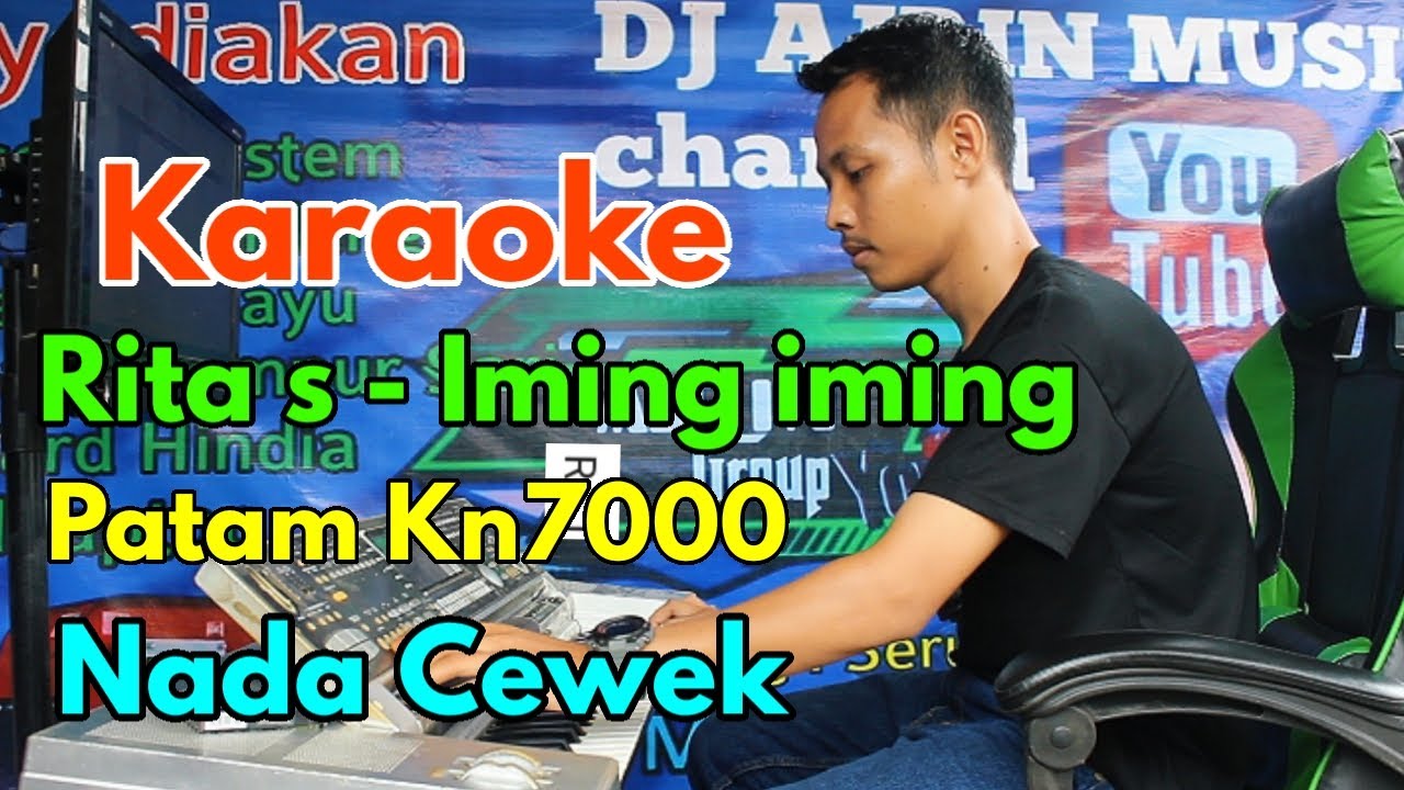 Rita Sugiarto - Imin Iming Patam Gondang [Karaoke] Kn7000 - Nada Wanita | Ajrin Musik