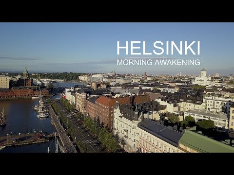 Helsinki, Finland. Morning awakening.