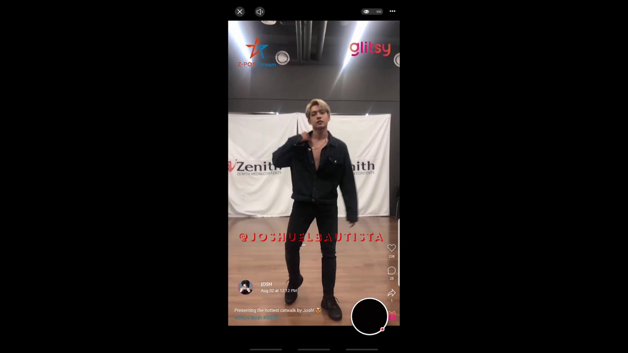 [glitsy] Z-Boys Josh Catwalk!