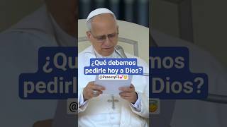Papa León: Pidámosle a Dios ser testigos de esperanza y artífices de comunión 💕😇 #papa 25/10/2025 🙏🏻