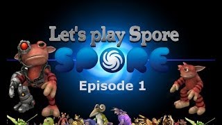 Let's play Spore S1E1 -the first cells-
