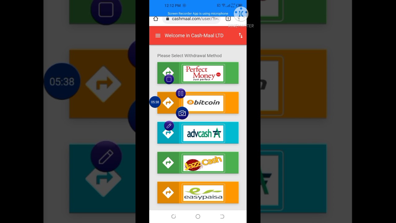 Perfect Money To CashMall