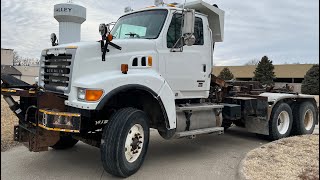 2007 STERLING LT9500 HOOK TRUCK  HAMMERDOWN AUCTIONS