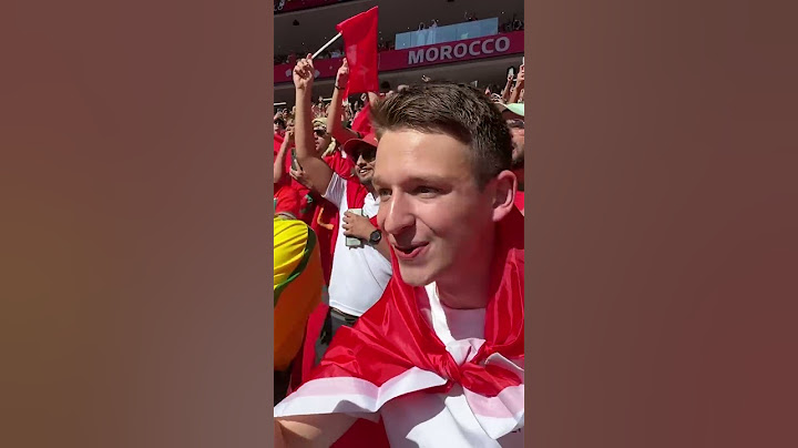 How morocco fans welcome their nation to the World Cup! #ShortsFifaWorldCup