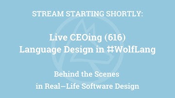 Live CEOing Ep 616: Language Design in Wolfram Language [Multicomputation]