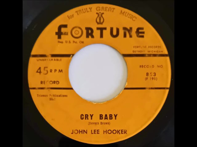 John Lee Hooker - Cry Baby - YouTube