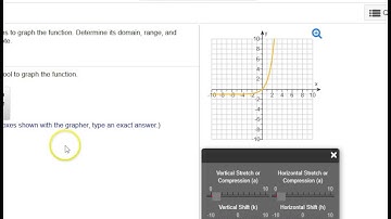 graph exp function on MyLab