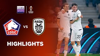 Lille 3-4 PAOK | Europa League 25/26 Match Highlights