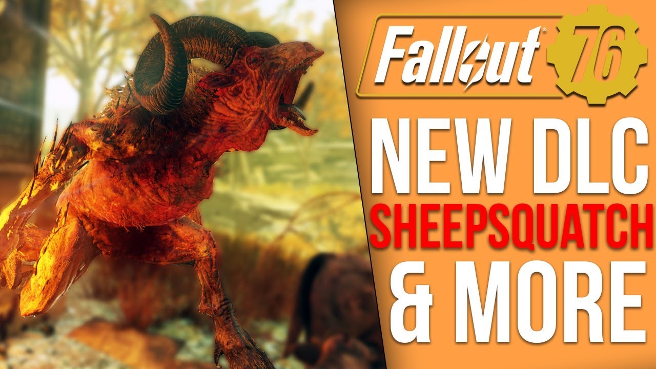Fallout 76 Just Got a New Secret Update - Sheepsquatch, New Weapons, and more