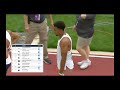 Men's Decathlon 100m - 2022 NCAA Track and Field Championships (06-08-2022)