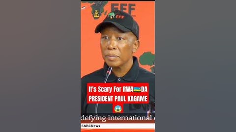 Rwandan President Defying International Order! MALEMA SAYS #politics #paulkagame #southafrica #goma