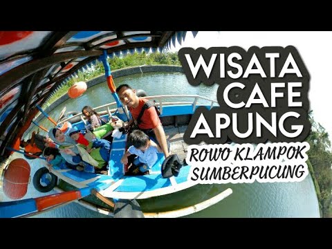 Cafe Mengapung Di Tengah Danau Rowo Klampok Sumberpucung