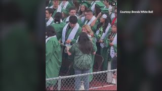 Farmington High School graduate told to remove Native American beaded graduation cap