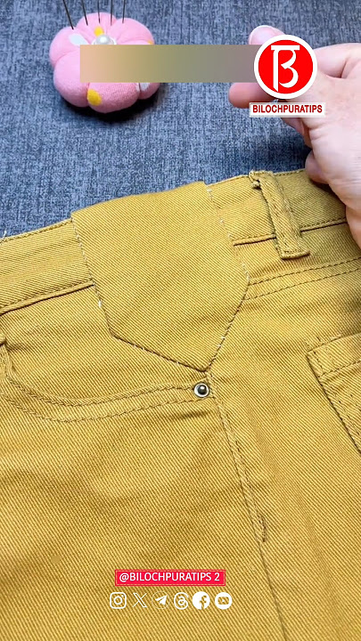 Change the waistband from small to large