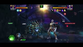 MCOC AW Warlock vs Bullseye Node 33