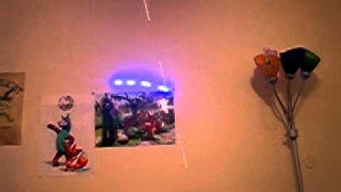 5-Function 445nm Blue Laser Pen PWM