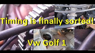 How to Time Your Mk1 Golf Engine (and why you should)#golf1.6 #mk1timimg #Volkswagen