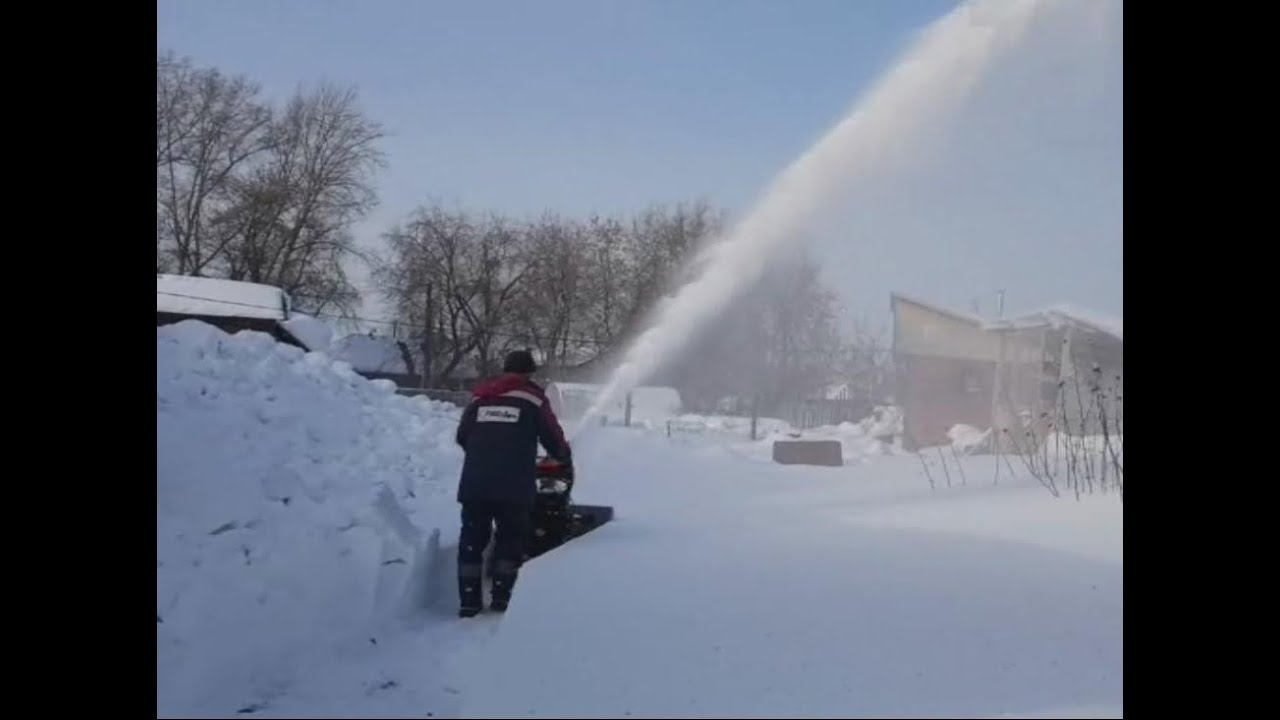 Обзор снегоуборщика Парма МСБ 01 1570 ПЭФГ - YouTube