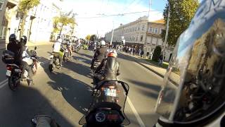 2013 Moto sezono uzdarymo paradas Kaune
