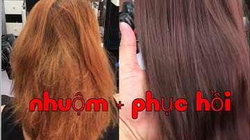 Nhuộm phục hồi trực tiếp#đàotạonghề #hairdressing #sàigòn #dayhoc