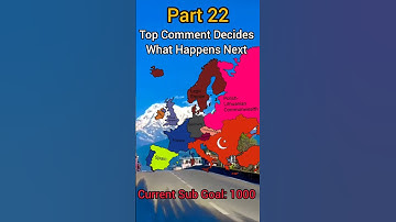 Top Comment Decides What Happens to Europe (Part 22) #mapping #europe #games #game #comment