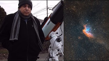 Celestron RASA 8 - My First Complete Project (Wizard Nebula)