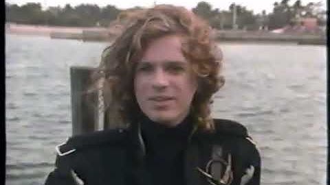 Michael Hutchence (INXS) MTV Week in Rock 1986