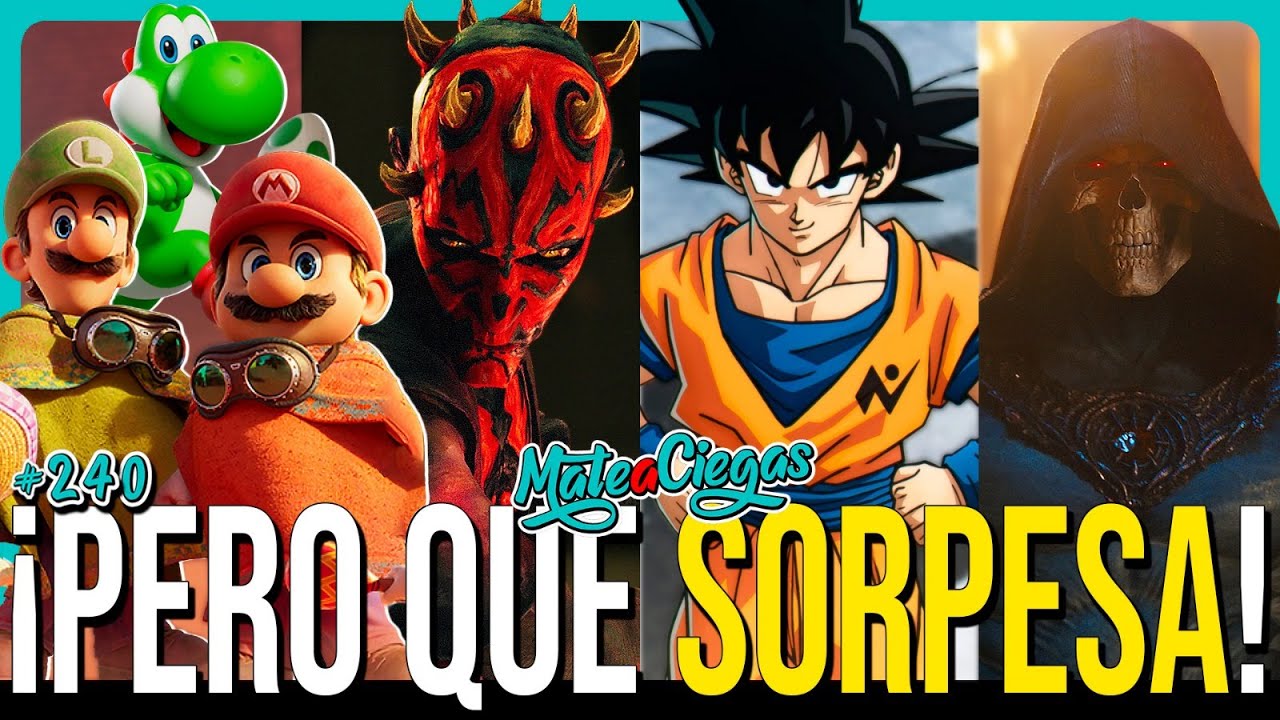 Analizando los trailers de Daredevil, He-Man, Mario Bros 2 y más! | Mate a Ciegas #240