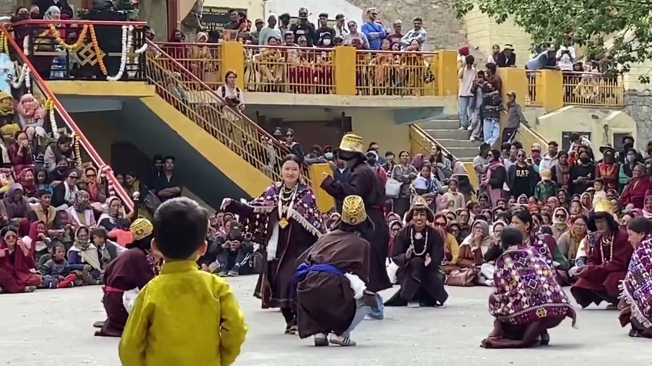 Chicham youth . Spiti dance #spiti