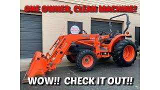 Kubota L3130 31HP 4WD Tractor & LA723 Loader