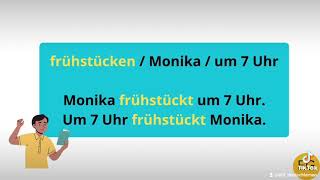 Deutsch lernen A1/A2  ~Subjekt und Verb Resimi