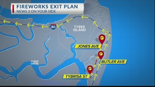 New exit plan for Tybee 4th of July fireworks