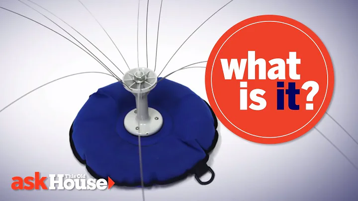 Object with Blue Base and Rods | What Is It | Ask This Old House