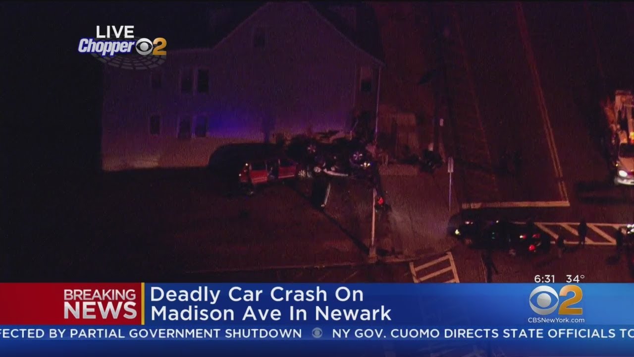 2 Killed In Newark Crash - YouTube