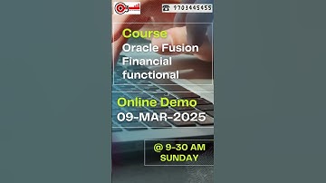 Oracle Fusion Cloud Financials online demo